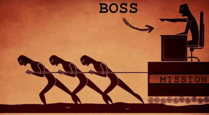 The boss versus the leader